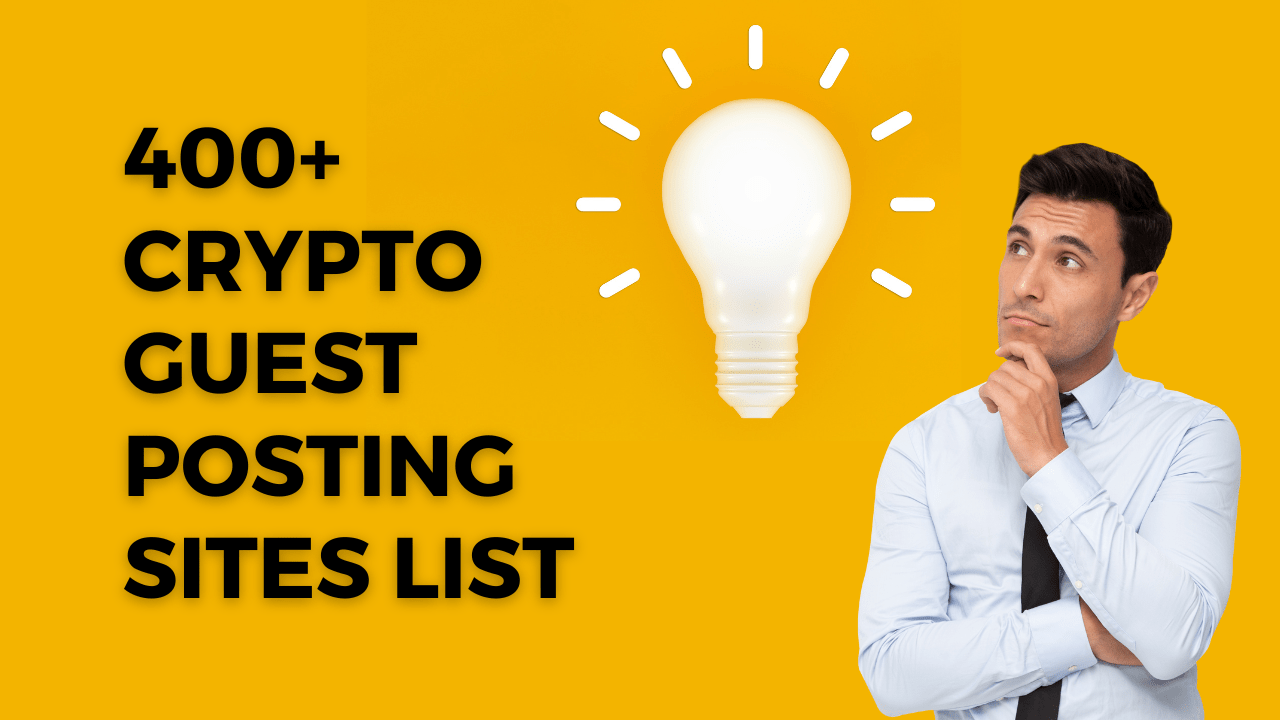 List of 400+ Cryptocurrency guest post websites ( Instant Approval )